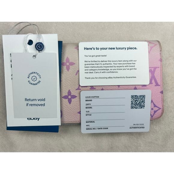 Louis Vuitton Sunrise Pastel Spring In The City Zippy Long Wallet Authenticated - Picture 16 of 16